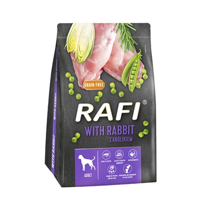 DOLINA NOTECI Rafi Trockenfutter für Hunde mit Kaninchen 3kg
