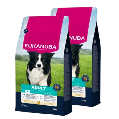 EUKANUBA Active Adult Medium Breed Huhn 2x15 kg
