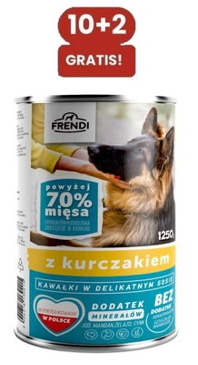 Frendi-Stücke in zarter Hühnersauce 10x1250g + 2x1250g GRATIS!