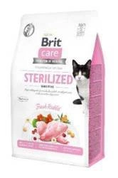 Brit Care Cat Grain-Free Sterilized Sensitive mit Kaninchen 2kg