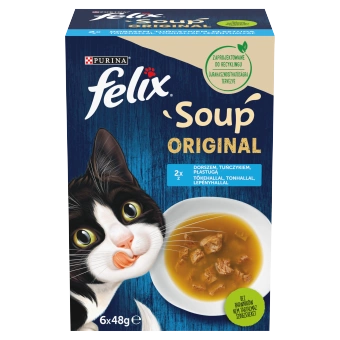 FELIX Suppe Original Fischgeschmack 6x48 g
