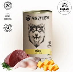 Paka Zwierzaka Kaninchen & Wildschwein mit Kürbis 400g