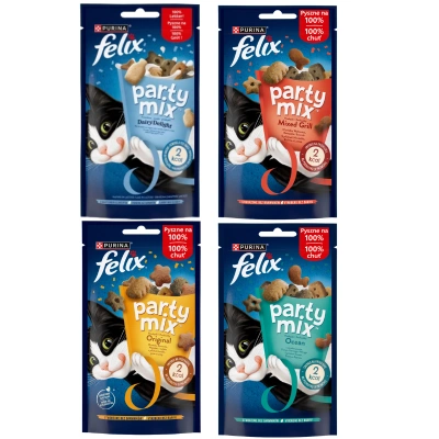 Felix Party Mix of Flavors 4x60g