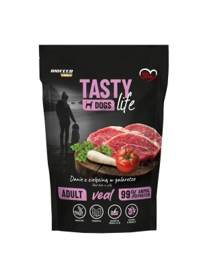 Tasty Dogs Life Kalbfleisch in Geleeschale 500g