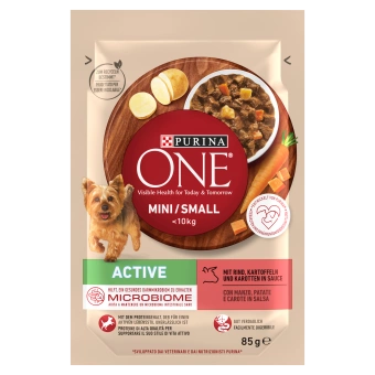 Purina One Mini/Small Active Hundefutter 85 g