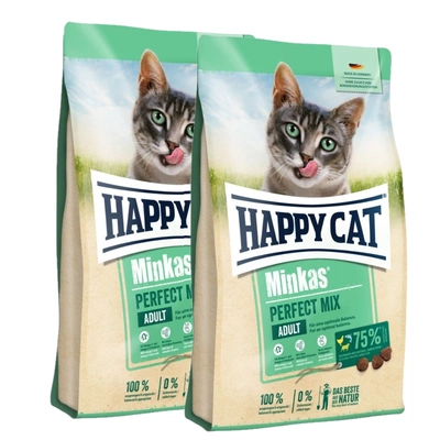 Happy Cat Minkas Perfect Mix 2x10kg - 3% Rabatt auf ein Paket