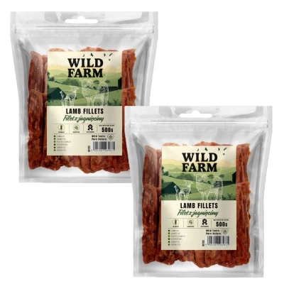 WILD FARM Lammfilet 2x500g Hundeleckerli
