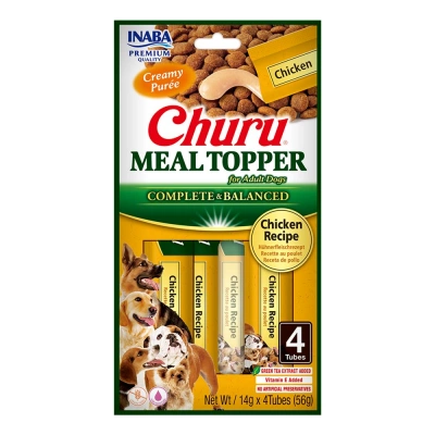 INABA Hundefutter Topper Huhn Rezept 4x14 (56g)