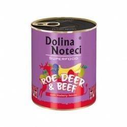 Dolina Noteci Superfood Rehrücken und Rindfleisch 800g