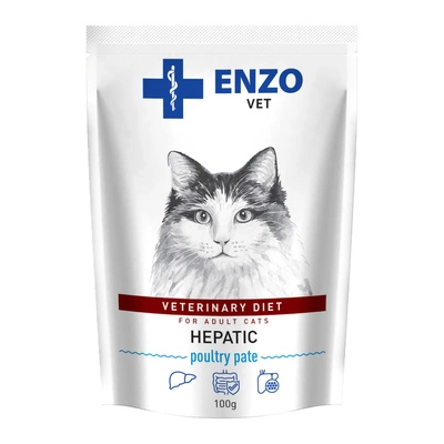 ENZO VET Leberpastete mit Geflügel für Katzen 100g