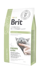 Brit Grain Free Veterinary Diets Cat Diabetes Chicken & Peas 2kg