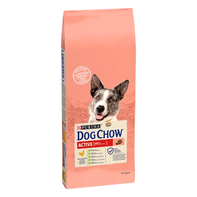 Purina Dog Chow Active Adult mit Huhn 14kg