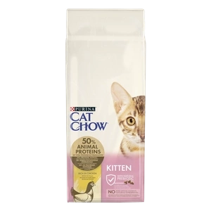 PURINA Cat Chow Kätzchenfutter reich an Huhn 15kg