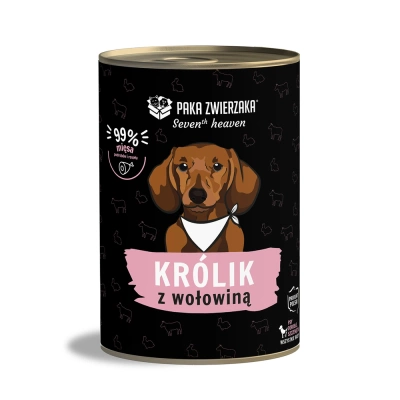 Paka Zwierzaka Seventh Heaven Kaninchen & Rindfleisch 400g