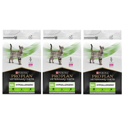 PURINA Pro Plan Veterinärdiät HA Hypoallergene Katze 3x3,5kg