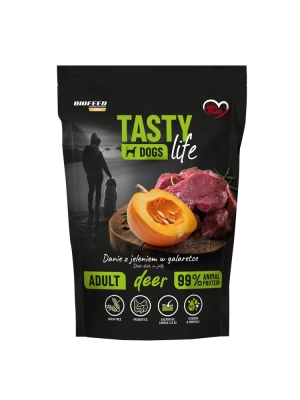 Tasty Dogs Life Hirsch in Geleeschale 500g