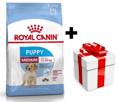 ROYAL CANIN Medium Puppy 15kg + Überraschung für den Hund