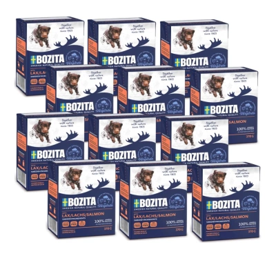 BOZITA Hund Lachs in Gelee 12x370g