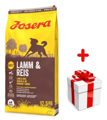 JOSERA Lamb & Rice 12,5kg + Überraschung für den Hund!