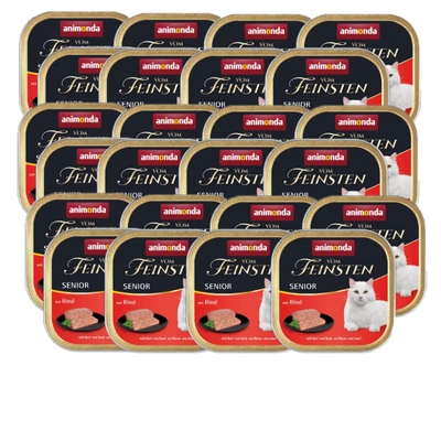 Animonda Vom Feinsten Senior Cat Beef 32x100g