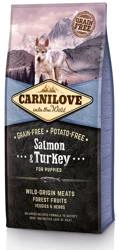 Carnilove Lachs & Truthahn für Welpen 12kg + Überraschung für den Hund