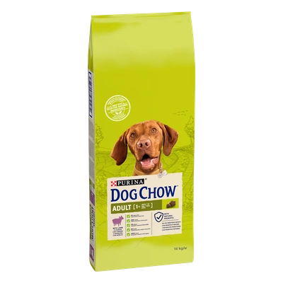 Purina Dog Chow Erwachsener mit Lamm 14kg + Überraschung für den Hund