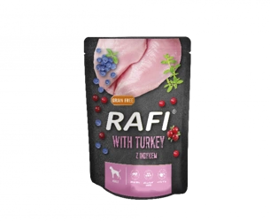 Dolina Noteci Rafi mit Truthahn für Hunde 300g (Black Pack)