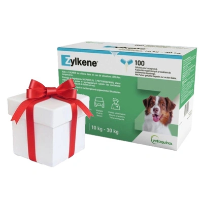 Vetoquinol Zylkene 225mg 10tabletten + Überraschung für den Hund GRATIS!