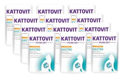 Kattovit Gastro Truthahn 12x85g-Beutel