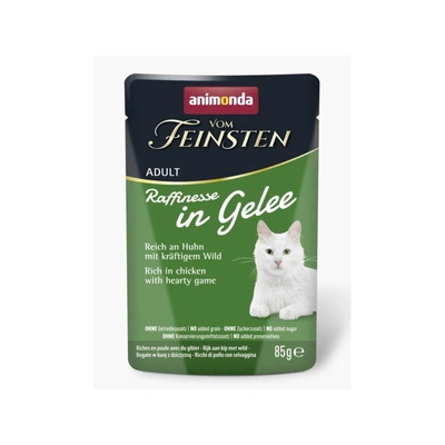 ANIMONDA Vom Feinsten Raffinesse Huhn mit Wild in Gelee 85g