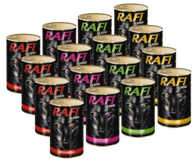 Rafi Classic MIX DER GESCHMACKSRICHTUNGEN in Soße 16x1240g