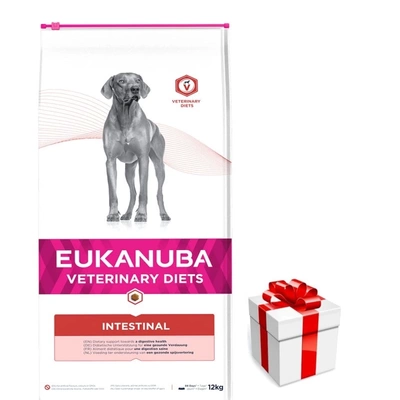 Eukanuba Intestinal Dog 12kg + Überraschung für den Hund