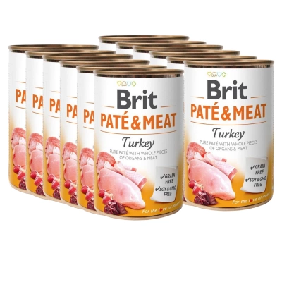 Brit Pate & Meat mit Pute 12x400g