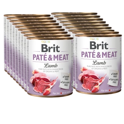 Britische Pastete & Fleisch Lamm 18x800g