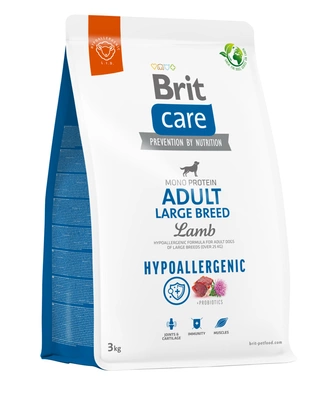 BRIT CARE Hund Hypoallergen Adult Große Rassen Lamm 3kg