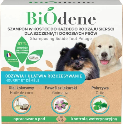 FRANCODEX PL BIODENE Shampoo-Bar für Hunde und Welpen 100 ml