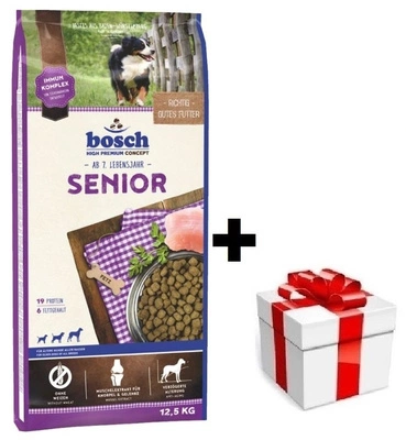 BOSCH Senior 12,5kg + Überraschung für den Hund
