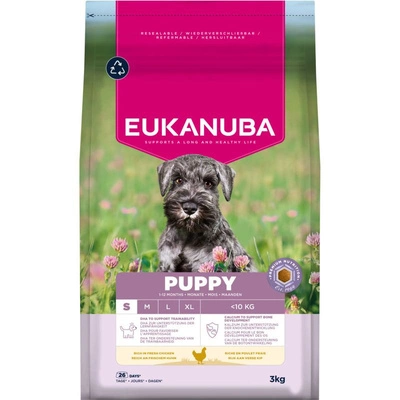 EUKANUBA Growing Puppy Small Breed 3kg Huhn