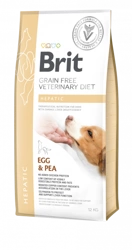 Brit Grain Free Veterinary Diet Dog Hepatic Egg & Pea 12kg