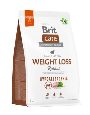 BRIT CARE Hund Hypoallergen Gewichtsverlust Kaninchen 3kg