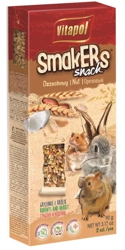 VITAPOL Smakers Sticks für Nager und Kaninchen, Walnuss, 2er Pack.