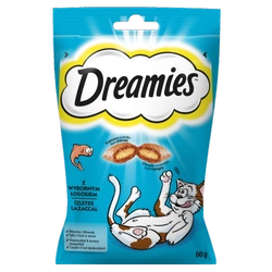 DREAMIES Lachs Katzensnack 60g