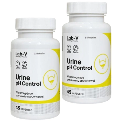 LAB-V Urine pH Control – Unterstützung für Hunde und Katzen mit Struvitsteinen 2x45 Kapseln
