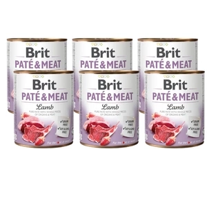 Britische Pastete & Fleisch Lamm 6x800g