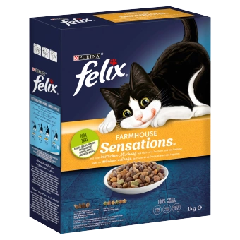Felix Farmhouse Sensations mit Hühner- und Putenmischung und Gemüse 1 kg