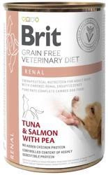 Brit Grain Free Veterinary Diet Dog Renal Tuna, Salmon & Peas 400g