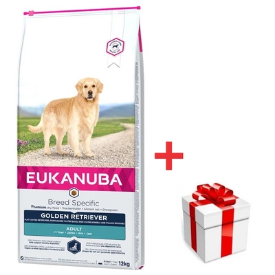 Eukanuba Adult Golden Retriever 12kg + eine Überraschung für Ihren Hund GRATIS!