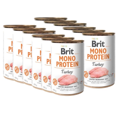 Brit Mono Protein mit Pute 12x400g