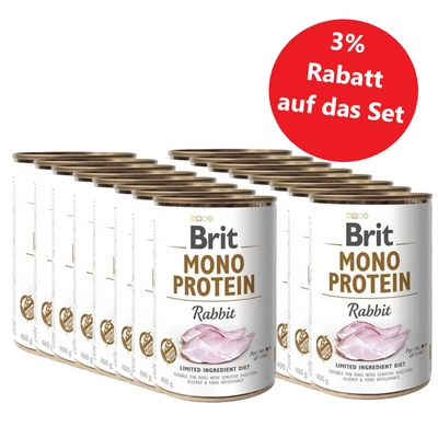 Brit Mono Protein mit Kaninchen 400g