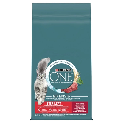 Purina One Sterilcat Reich an Rind und Weizen 9,75kg